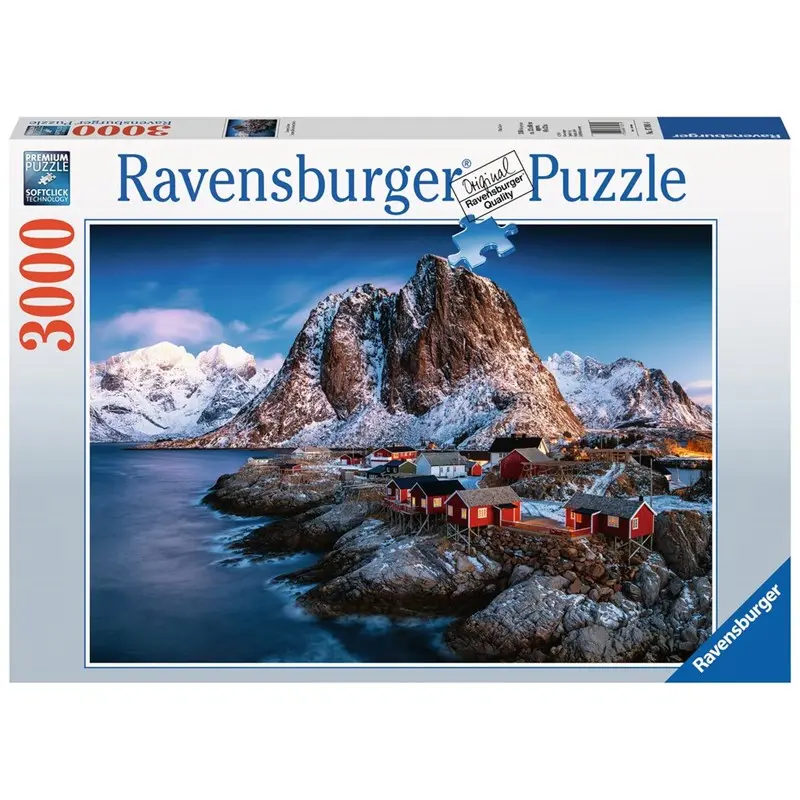 Hamnøy Lofoten 3000 biter Puslespill
