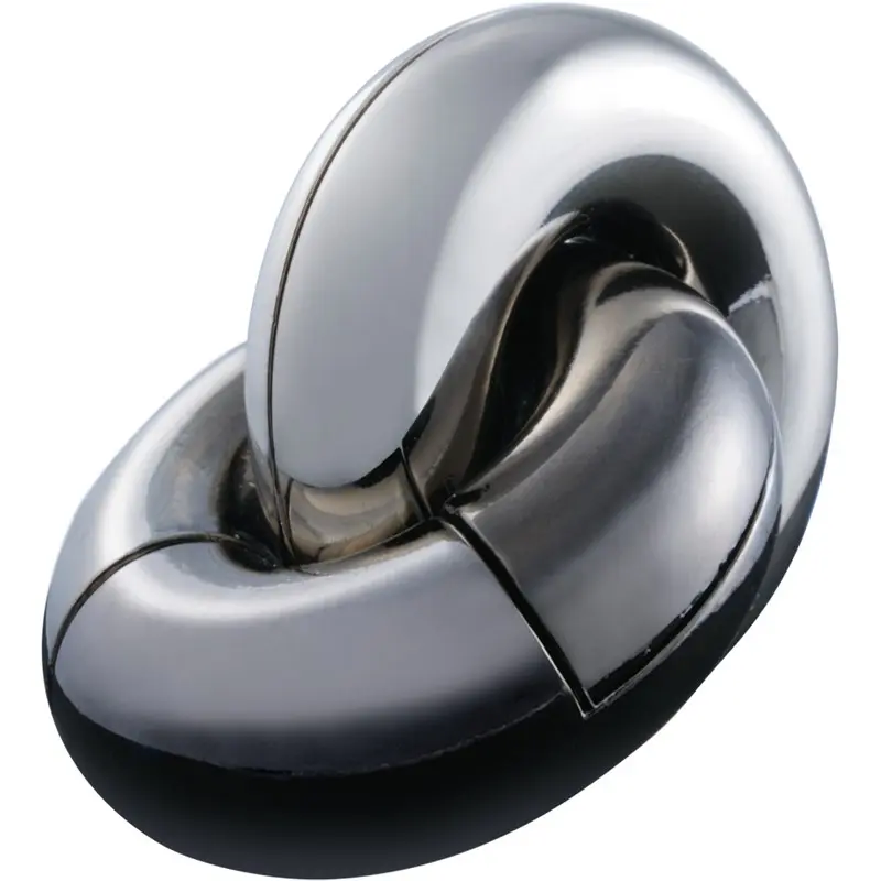 Cast Puzzle 4/6 Donut Hjernetrim metall