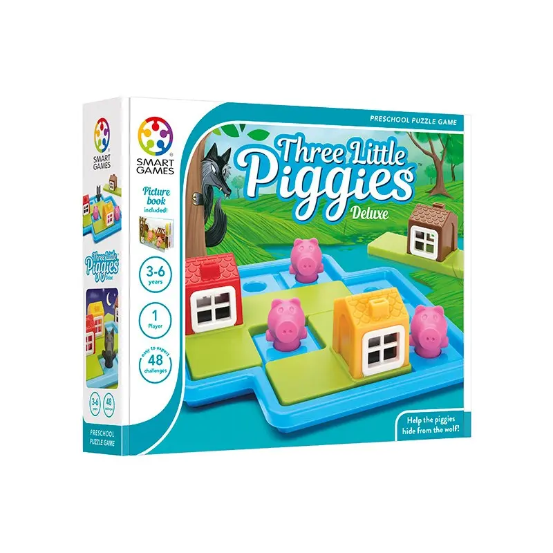 Tre små griser Three Little Piggies
