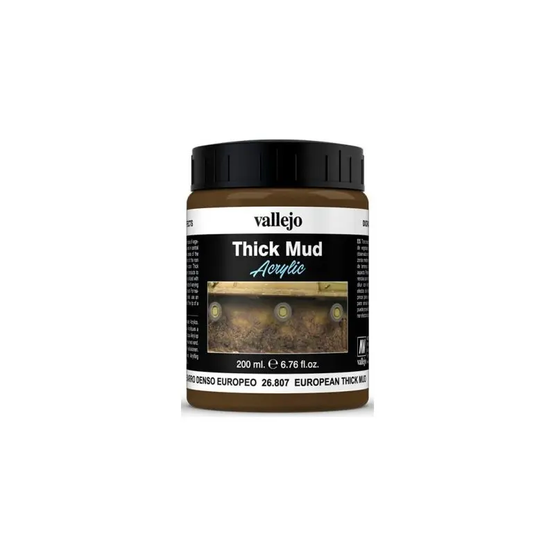 Vallejo Texture European Mud 200ml