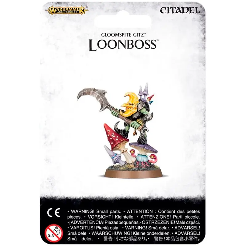 Gloomspite Gitz Loonboss Giant Cave Squi