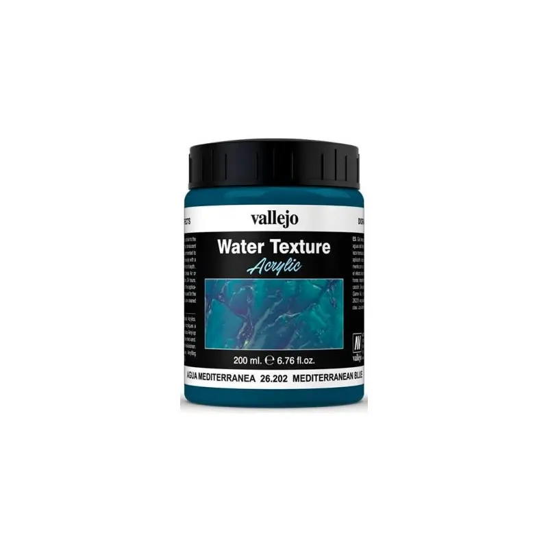 Vallejo Water Mediterranean Blue 200ml