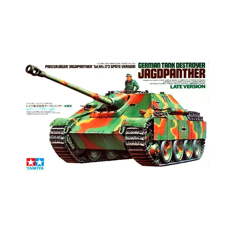 German Tank Destroyer Jagdpanther Late