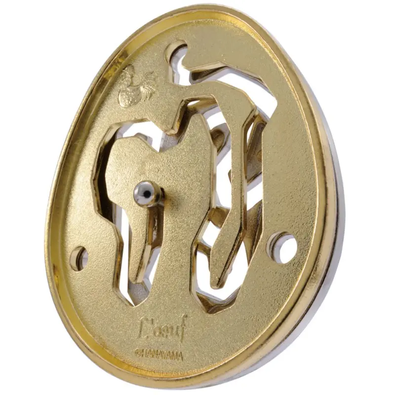 Cast Puzzle 4/6 LOeuf Hjernetrim metall