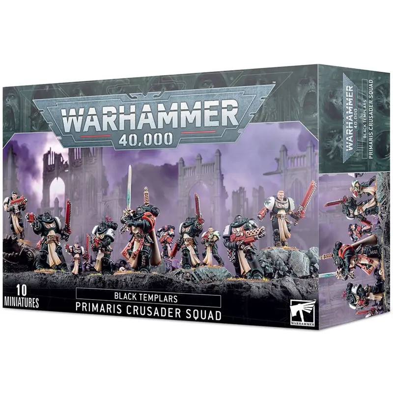 Black Templars Primaris Crusader Squad