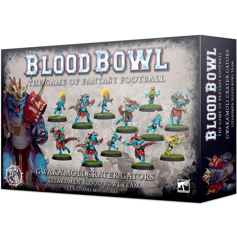 Blood Bowl Team Gwakamoli Crater Gators