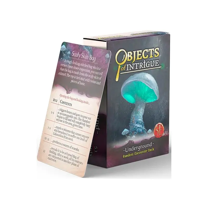 D&D Objects of Intrigue Underground Deck