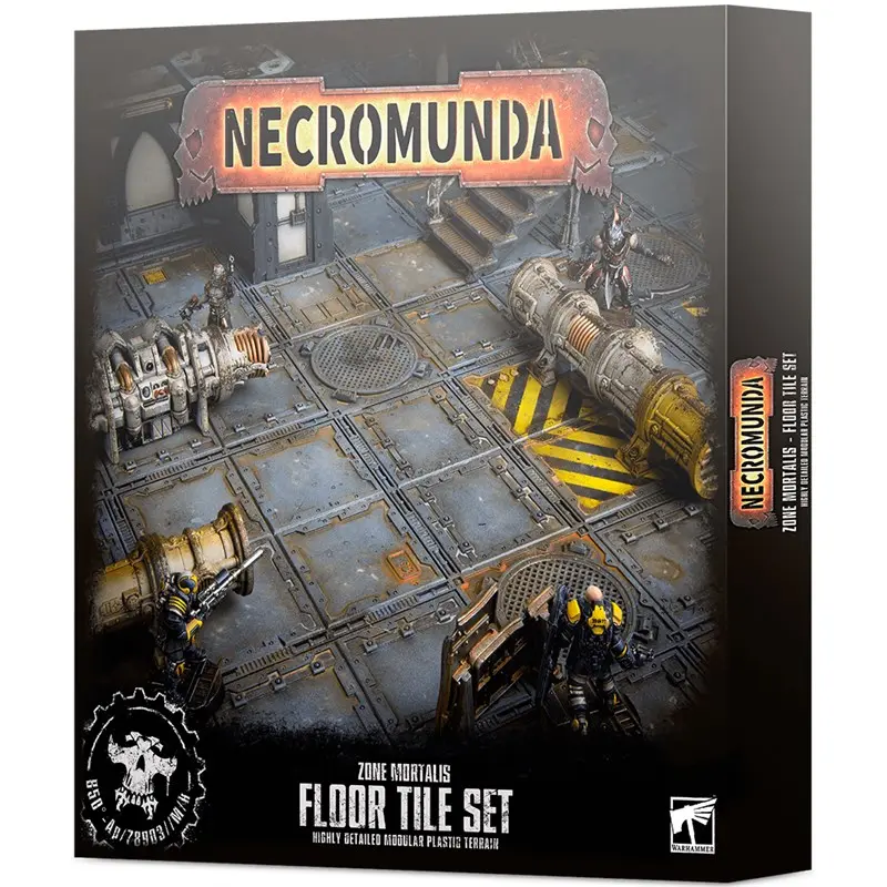Necromunda Floor Tile Set Zone Mortalis