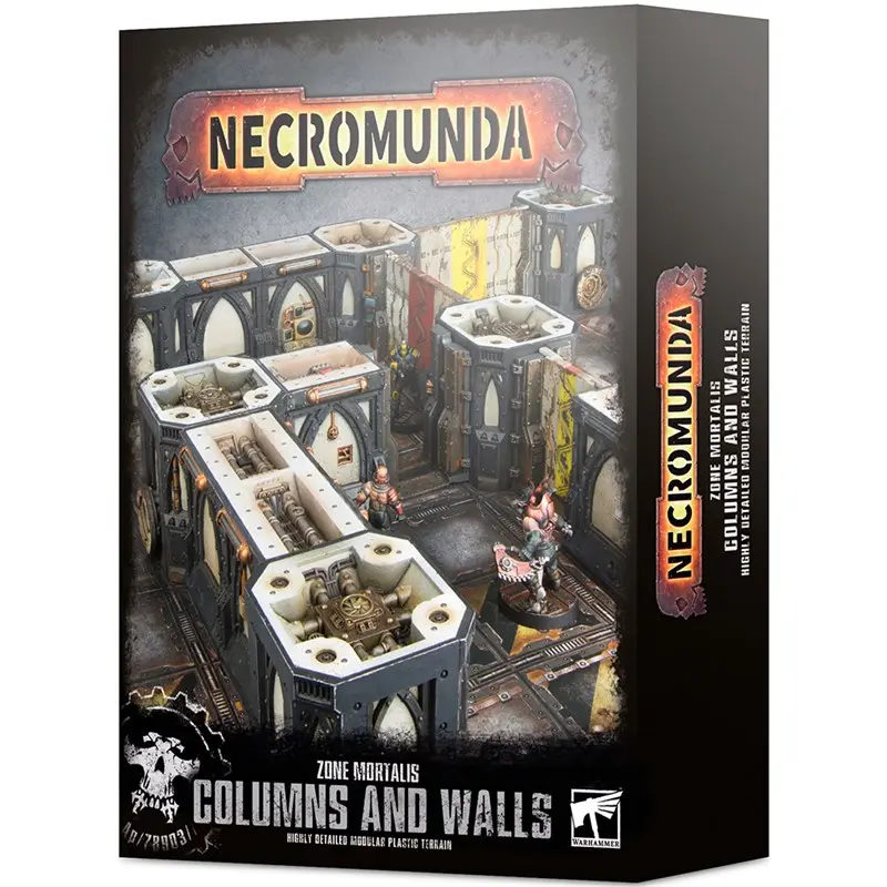 Necromunda Terrain Columns & Walls