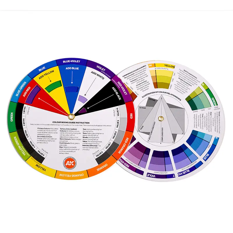 Color Mixing Wheel