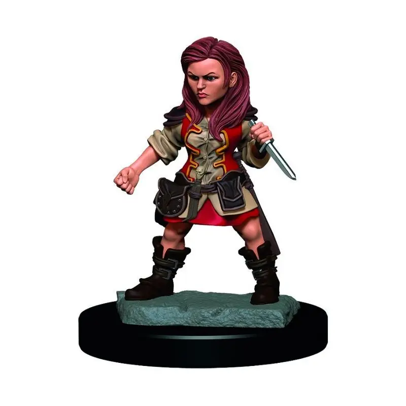 D&D Figur Icons Halfling Rogue Female