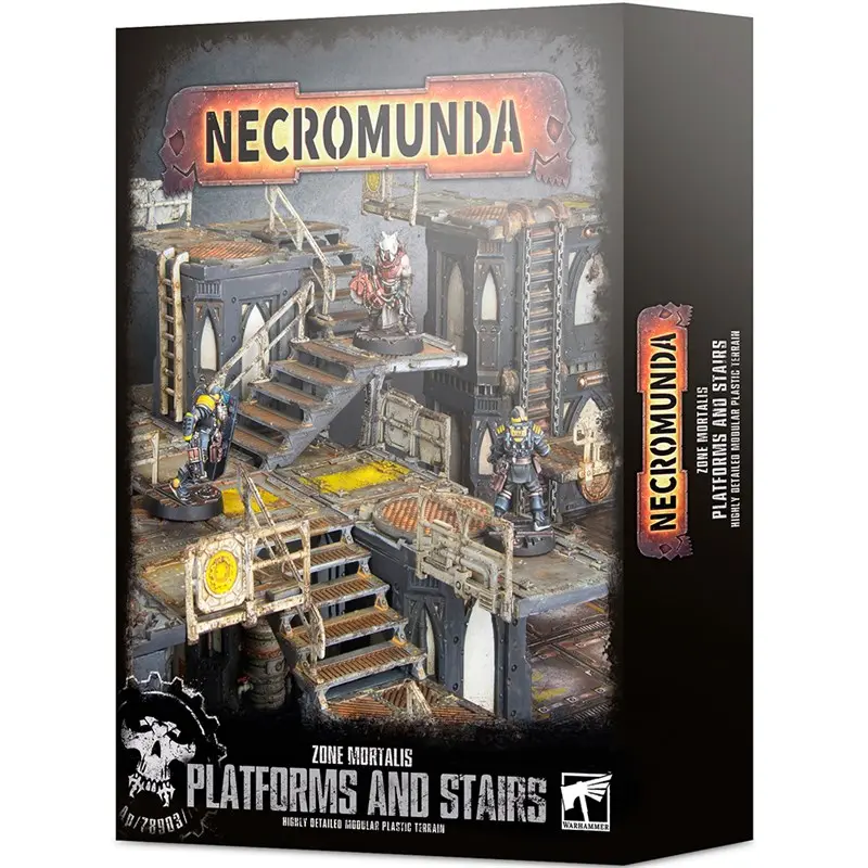 Necromunda Terrain Platforms & Stairs
