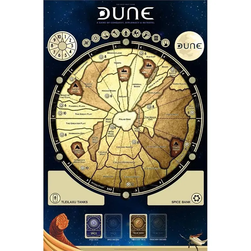 Dune Game Mat 91 x 60 cm