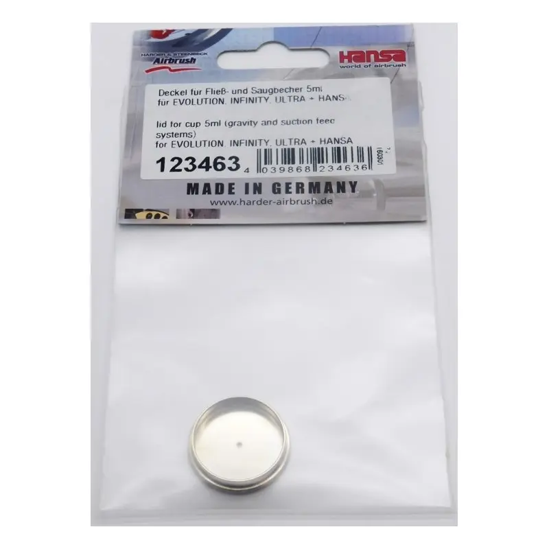 H&S Paint Cup Lid 2ml