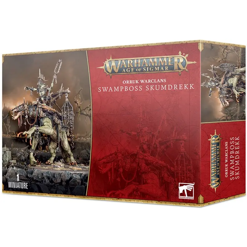 Orruk Warclans Swampboss Skumdrekk