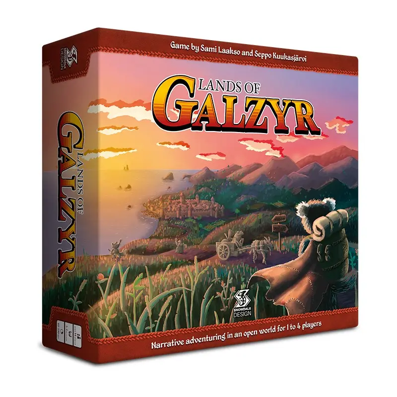 Lands of Galzyr Brettspill