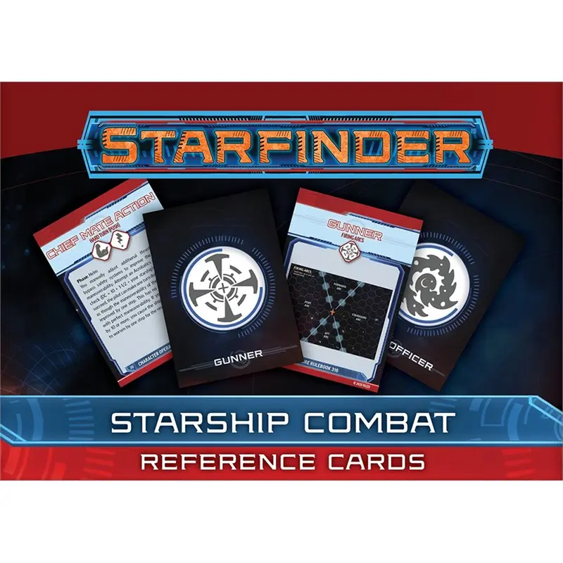 Starfinder RPG Starship Combat Cards