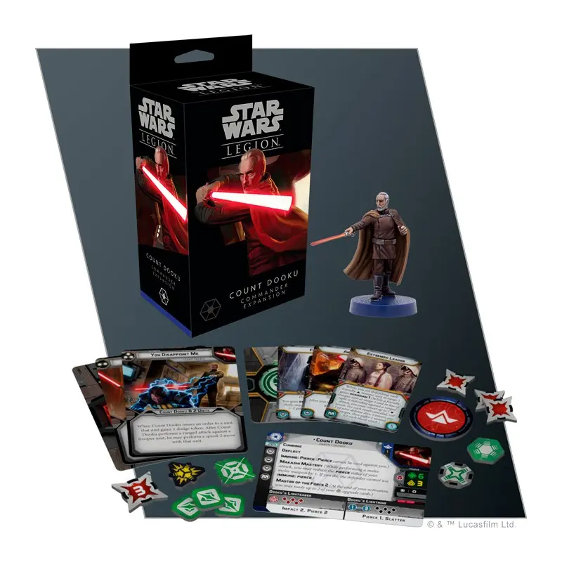 Star Wars Legion Count Dooku Exp