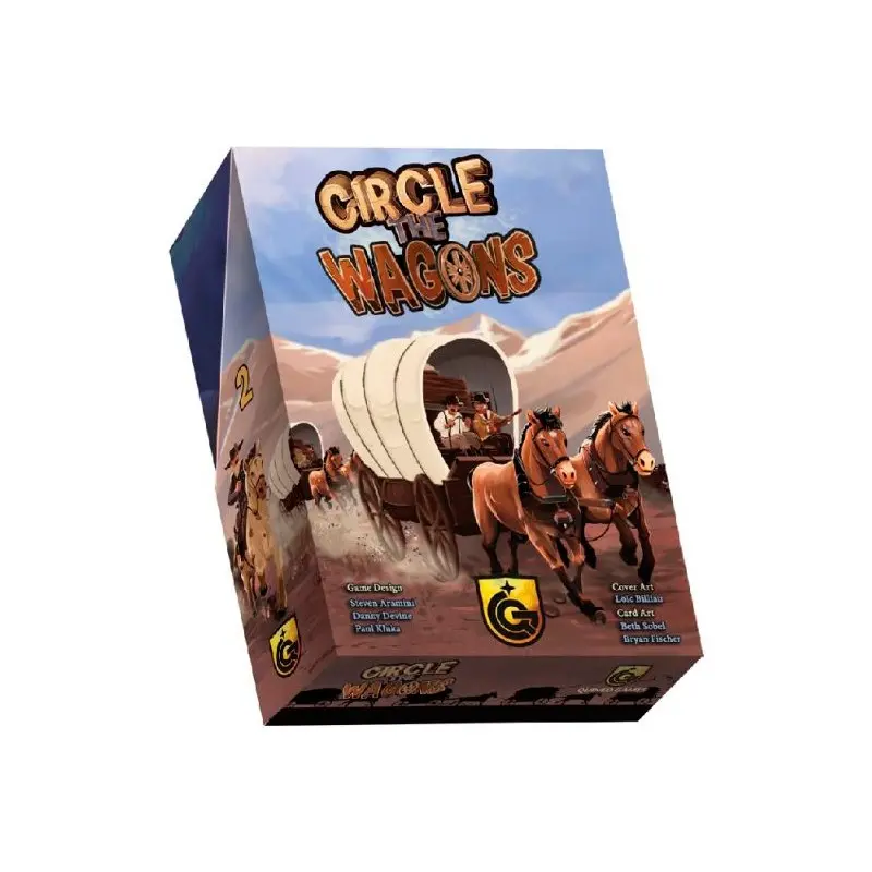 Circle the Wagons Brettspill