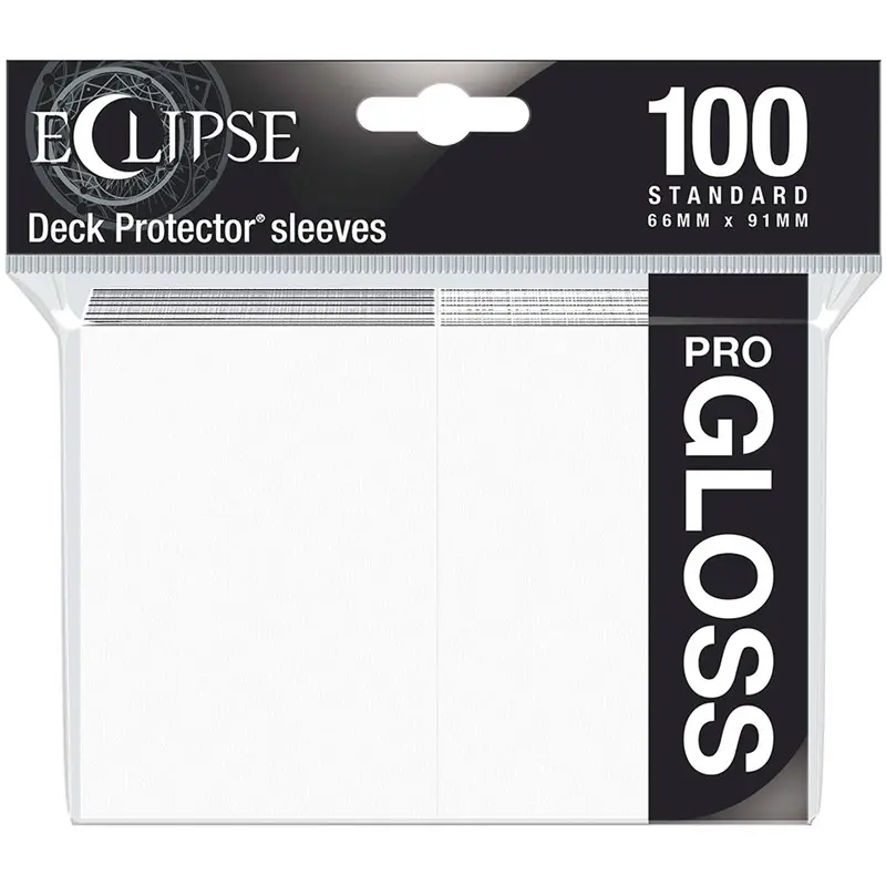 Sleeves Eclipse Pro Gloss Hvit x100