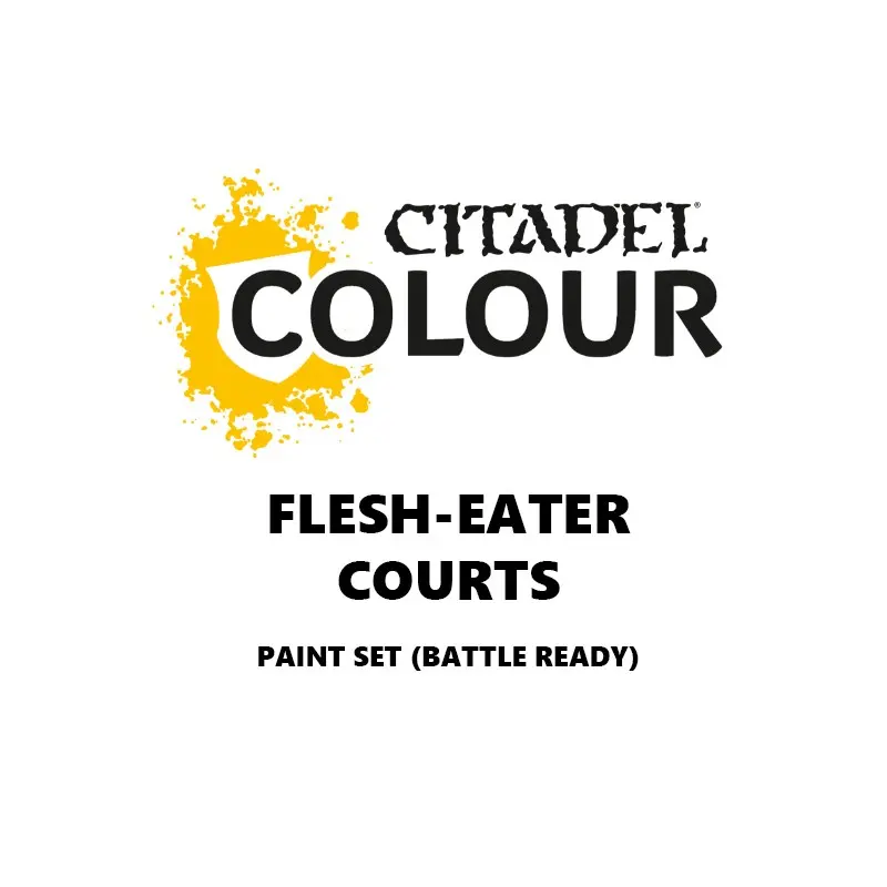 Flesh Eater Courts Paint Set