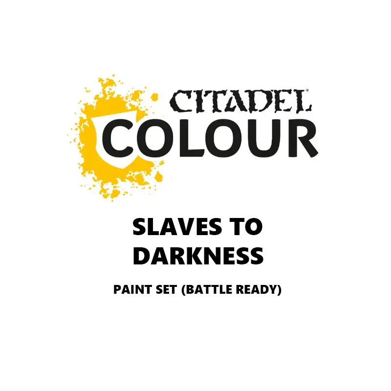 Slaves to Darkness Paint Set