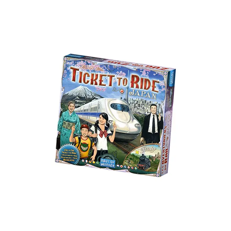 Ticket to Ride Map Coll 2 India/Switzerl
