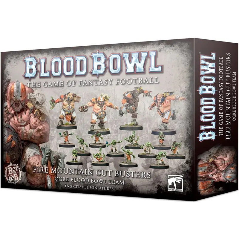 Blood Bowl Team Fire Mountain Gut Buster