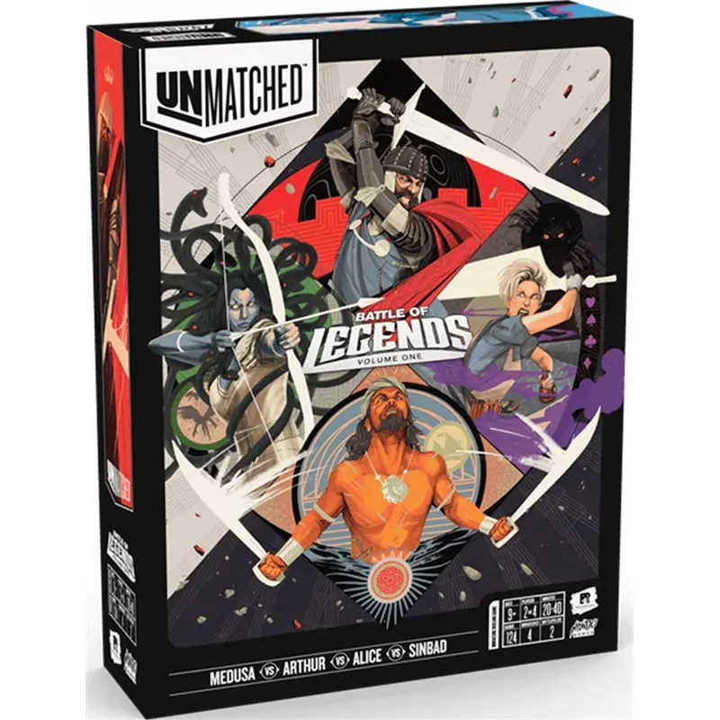 Unmatched Volume One Brettspill