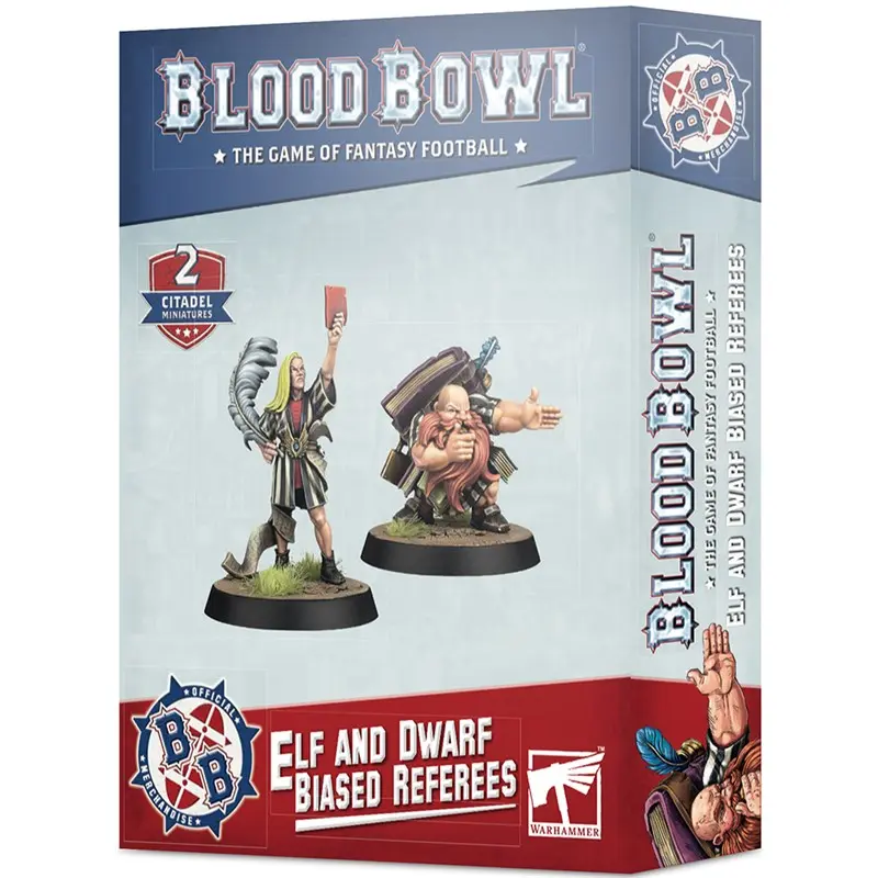 Blood Bowl Player Elf/Dwarf Biased Ref