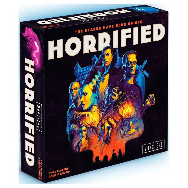 Horrified American Monsters Brettspill
