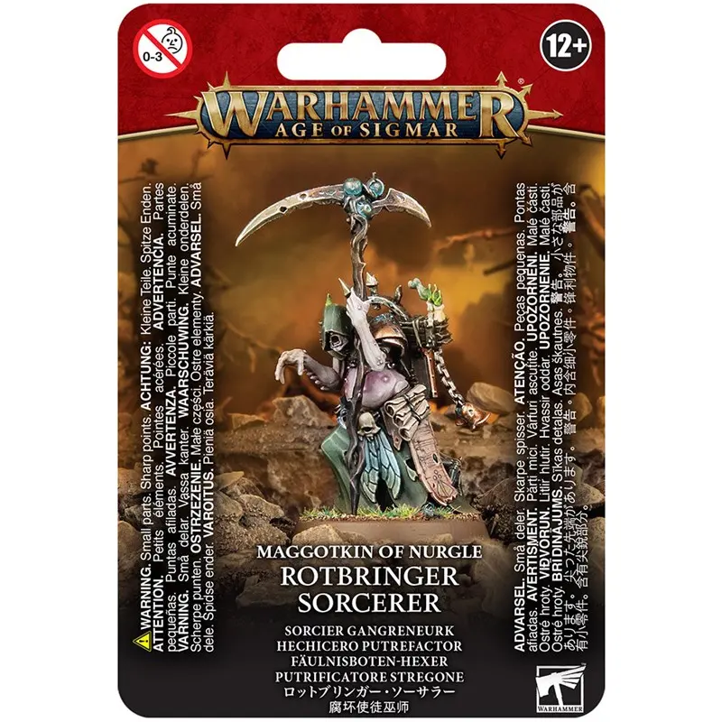 Maggotkin of Nurgle Rotbringer Sorcerer