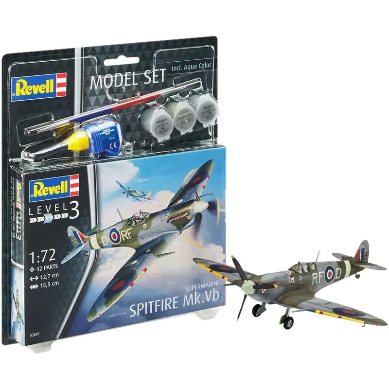 Spitfire Mk Vb Model Starter Set Revell