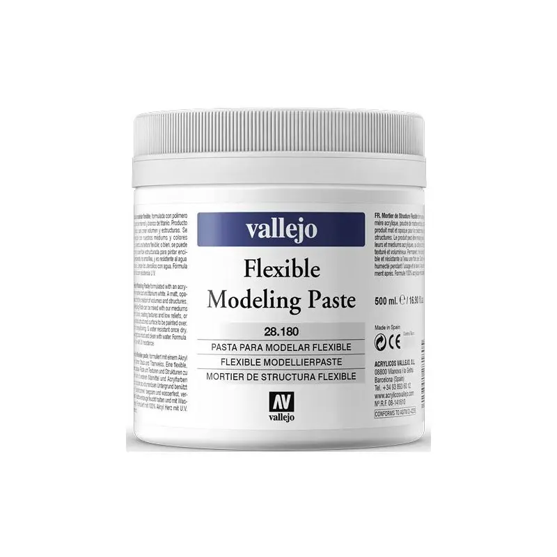 Vallejo Flexible Modelling Paste 500ml