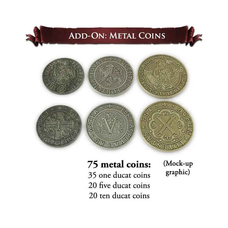 Europa Universalis Metal Coin Set