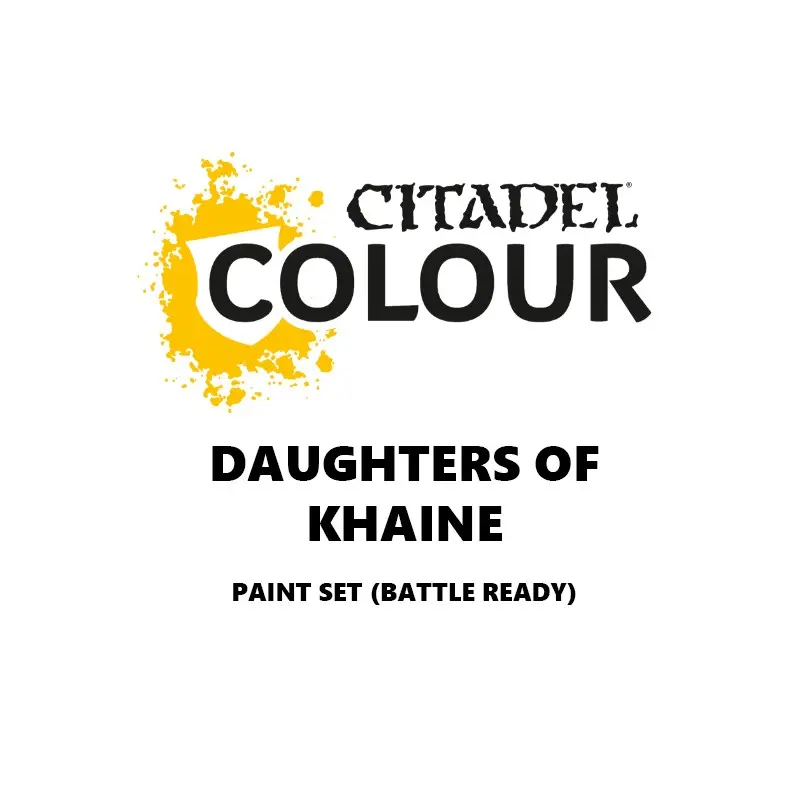 Daughters of Khaine Paint Set