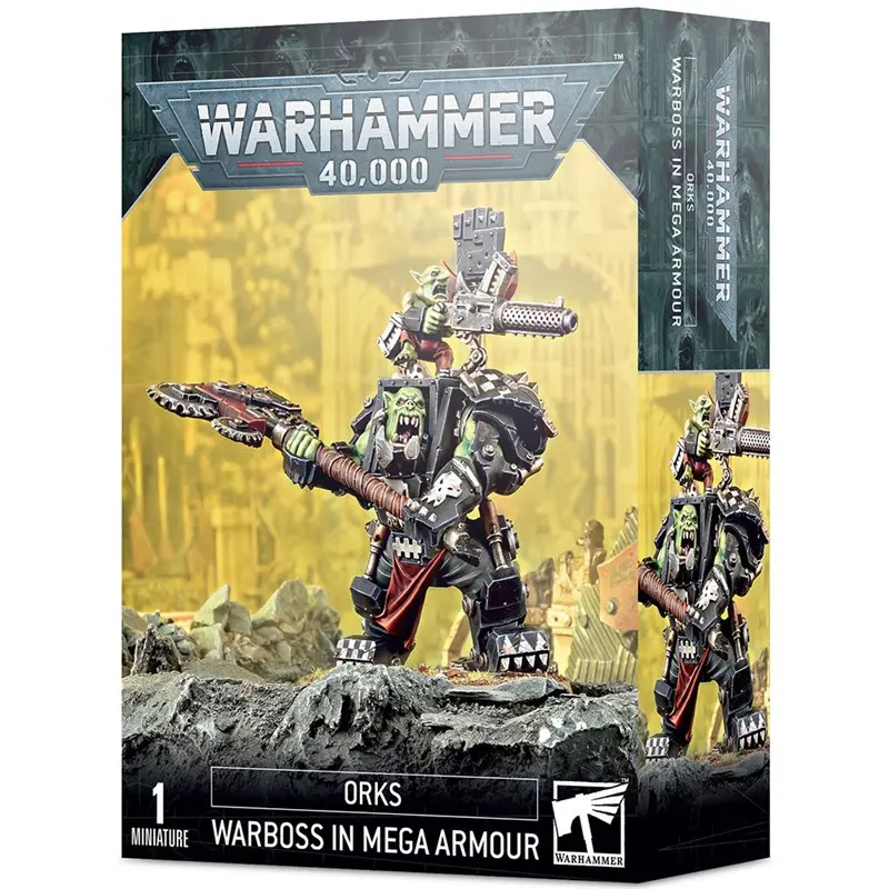 Orks Warboss in Mega Armour