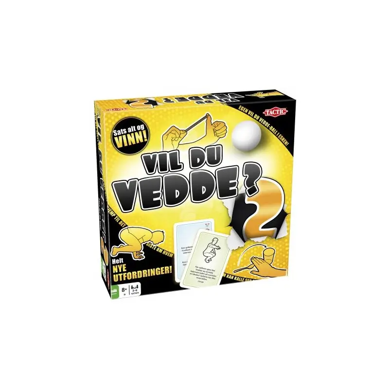Vil Du Vedde 2 Brettspill