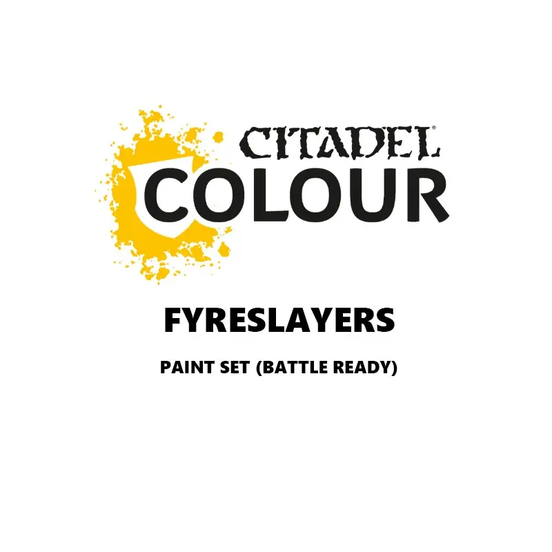 Fyreslayers Paint Set