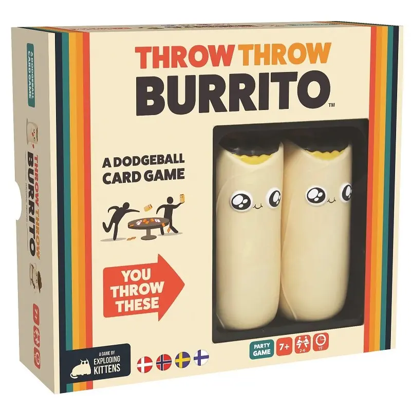 Throw Throw Burrito Brettspill - Norsk