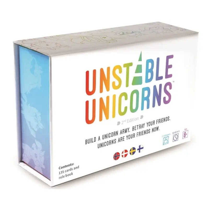 Unstable Unicorns NSFW Brettspill