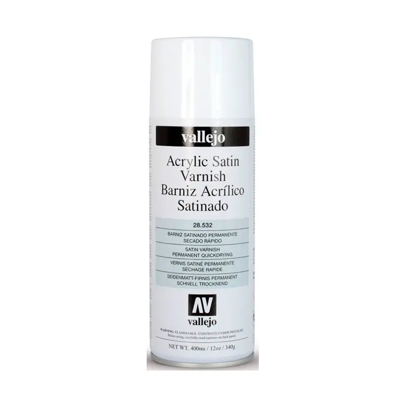 Vallejo Acrylic Satin Varnish 400ml