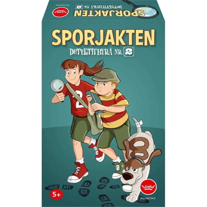 Detektivbyrå nr 2 Sporjakten Brettspill