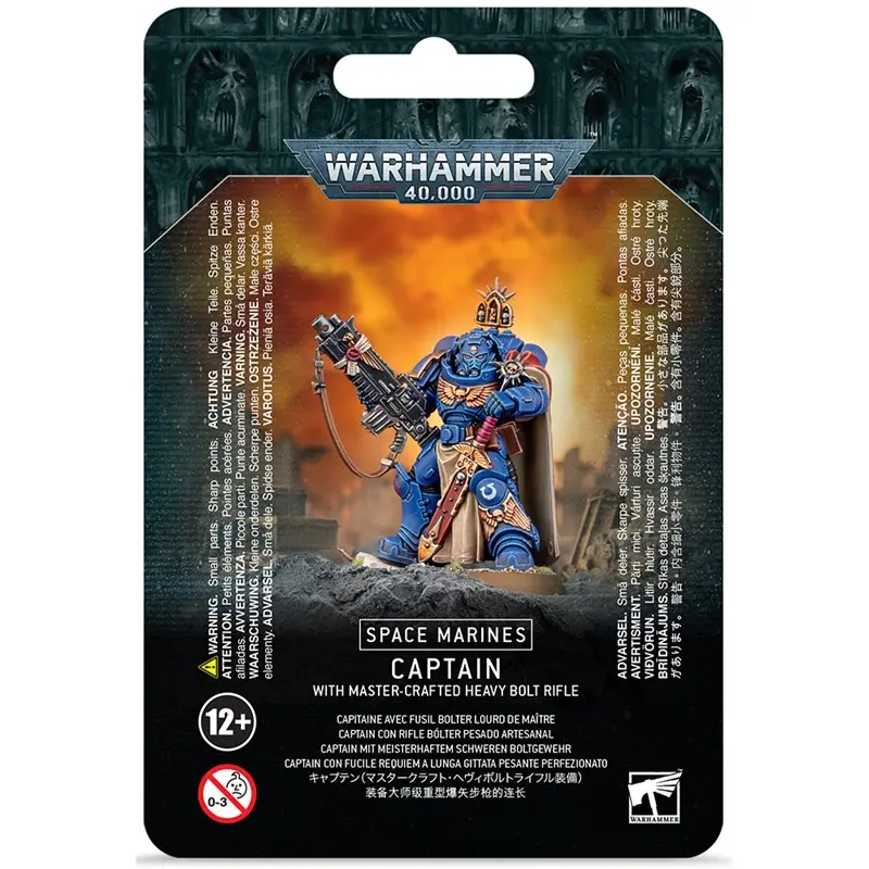 Space Marine Captain Master Crafted Bolt