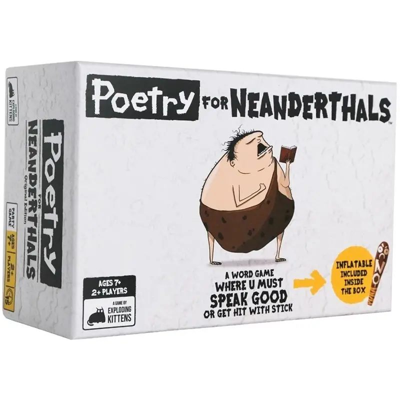 Poetry for Neanderthals Brettspill