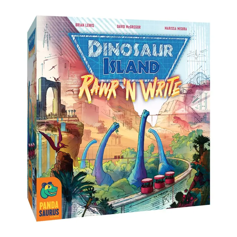 Dinosaur Island Rawr N Write Brettspill