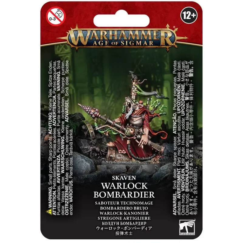 Skaven Warlock Bombardier