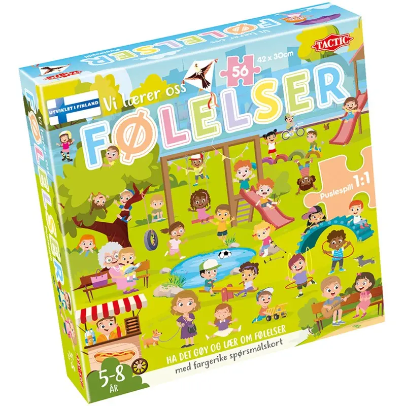 Vi lærer oss følelser Lærespill