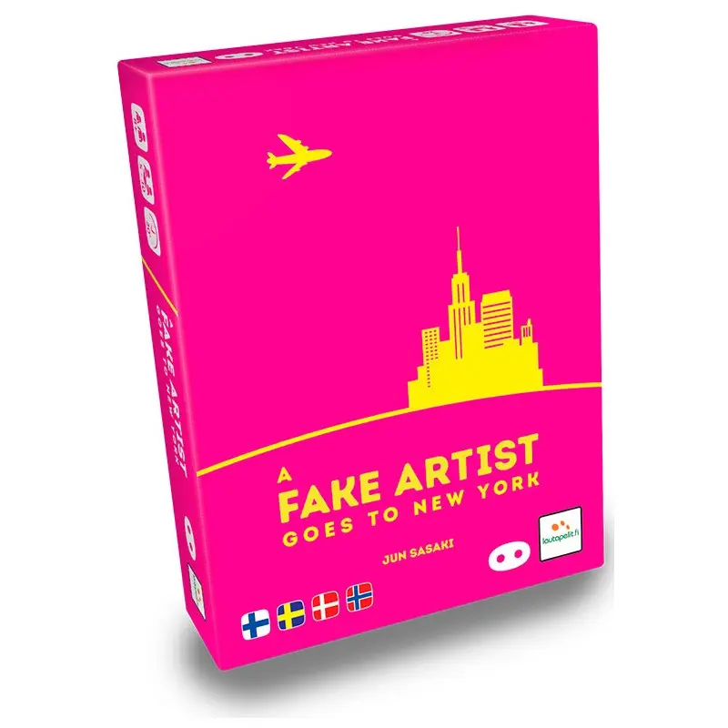 A Fake Artist Goes To New York Kortspil
