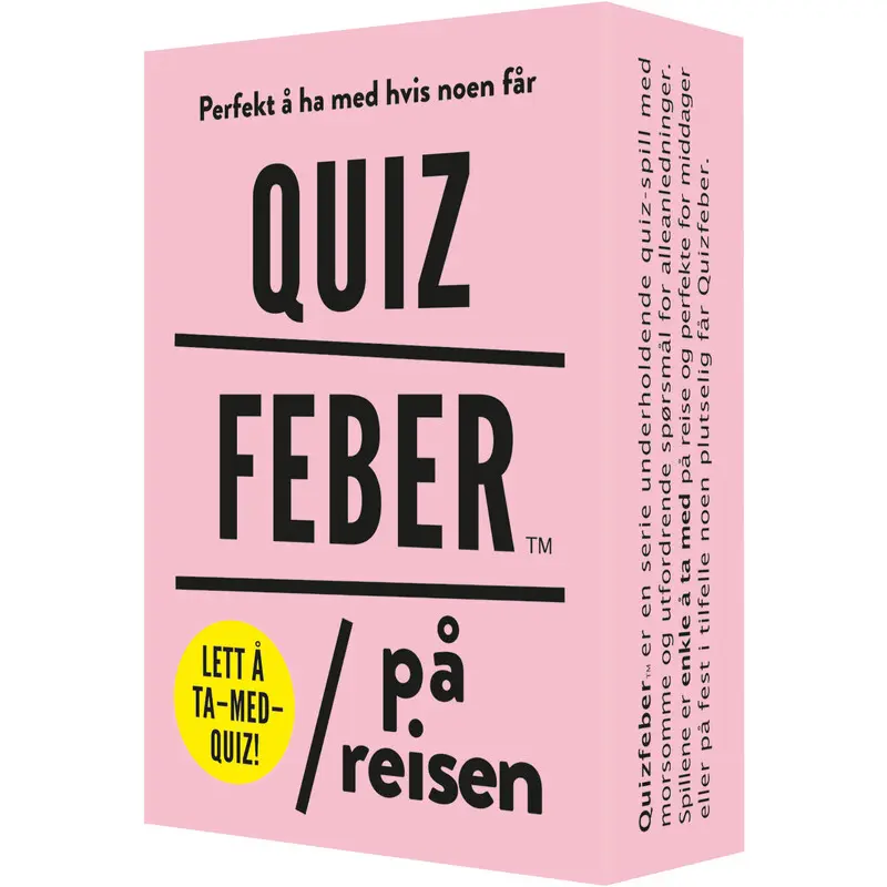 Quizfeber På Reisen Spørrespill